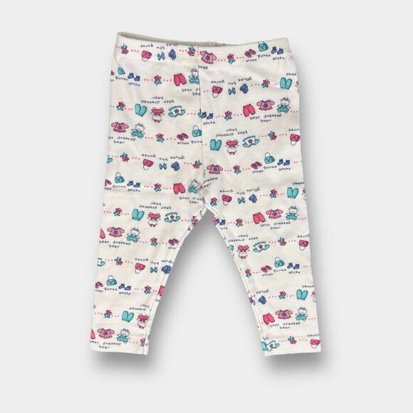 Vintage OshKosh B'gosh Best Dressed Bear Leggings 24 Months USA - Picture 1 of 8